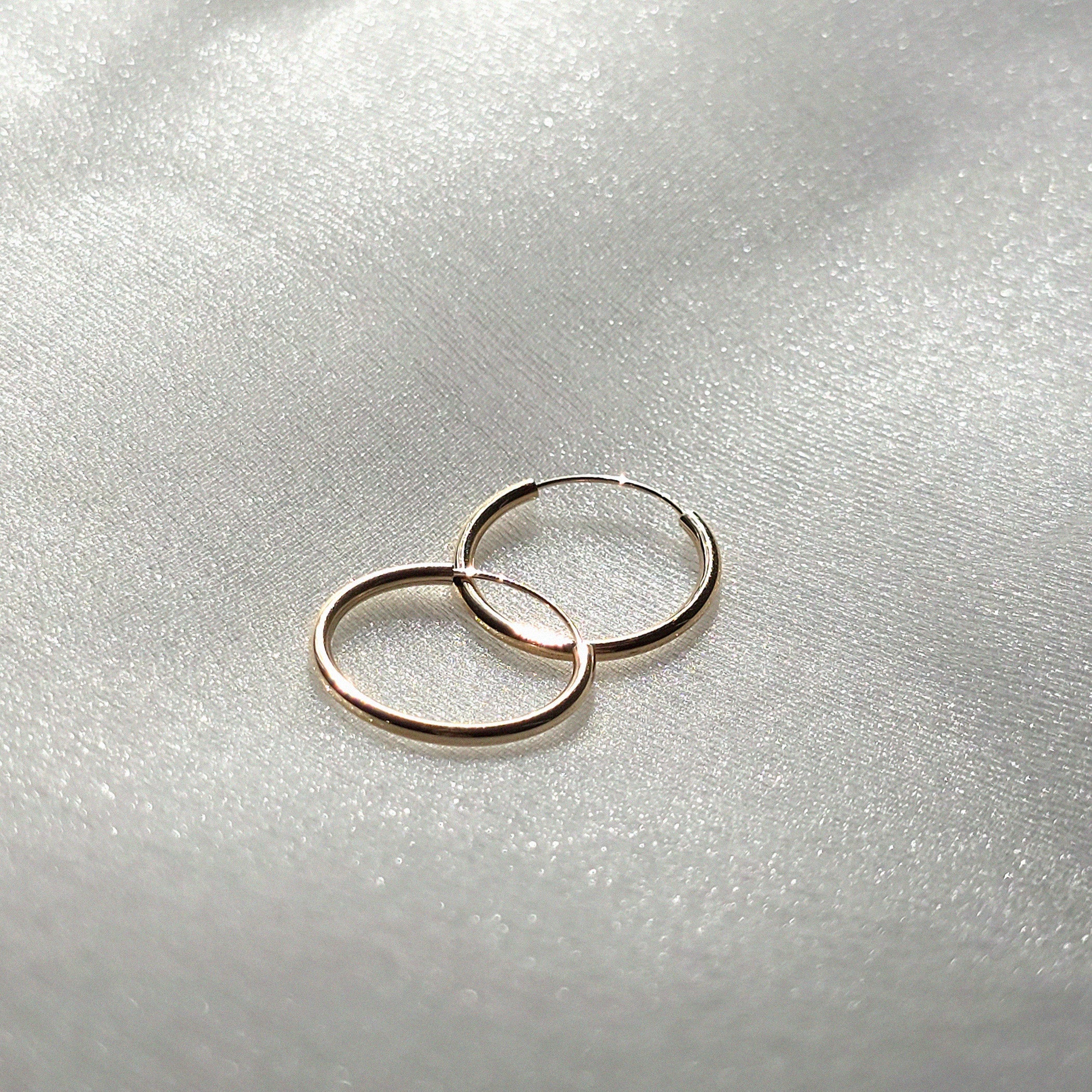 14K Classic Hoops (2 Sizes)