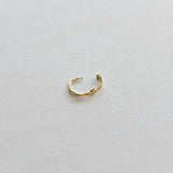 14K Classic Huggie Hoop