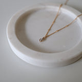 Gold Filled Crystal Accent Necklace