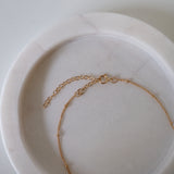 Gold Filled Crystal Accent Necklace