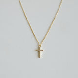 Crystal Cross Necklace