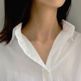 Crystal Clover Necklace 6mm