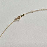 14K Diamond Croce Necklace