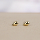 14K Petite Teardrop Earrings