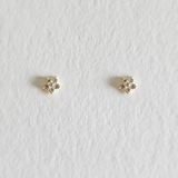 14K Tiny Fiore Earrings