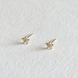 14K Tiny Fiore Earrings