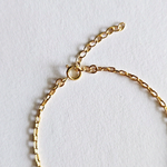 Close-up showing secure clasp mechanism of Kos Chain Bracelet