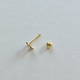 14K Golden Daisy Cartilage Earring