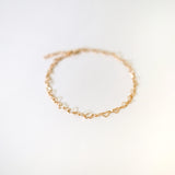 Gold Filled Linked Heart Bracelet