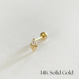 Little Hope 14K Solid Gold Cartilage Earring
