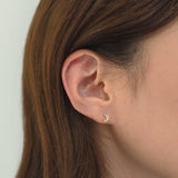 14K Moon Night Cartilage Earring