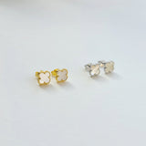 Clover Mother of Pearl Studs