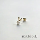 14K My Bunny Cartilage Earring