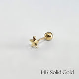 14K My Star Cartilage Earring