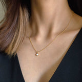 Opal Pendant Necklace (Small)