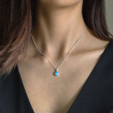Opal Pendant Necklace (Big)