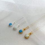 Opal Pendant Necklace (Big)