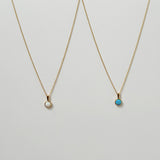Opal Pendant Necklace (Big)