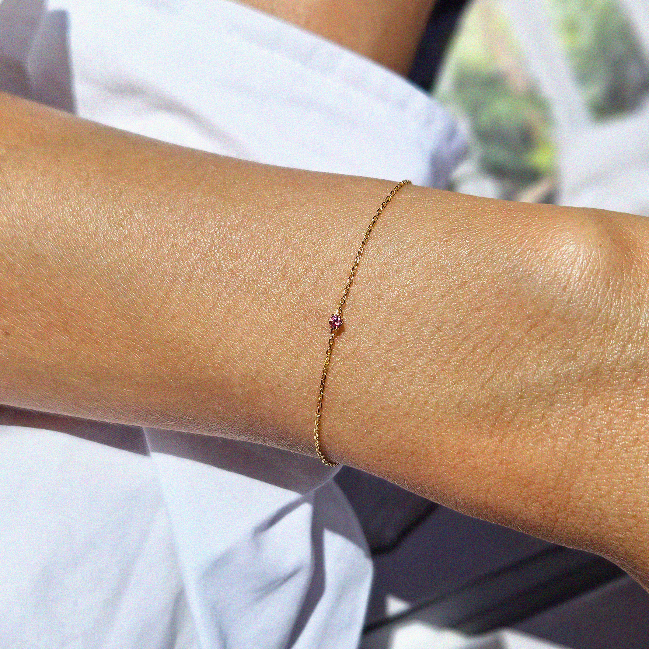 Petite online gold bracelet