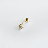 14K Petite Luce Cartilage Earring