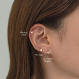 14K My Star Cartilage Earring