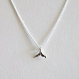 Small Whale Tail Necklace