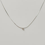 Petite Crystal Snake Chain Necklace