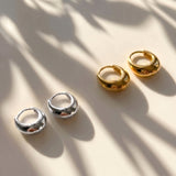 Teardrop Hoops