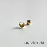 14K Ti Amo Cartilage Earring