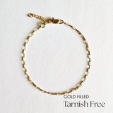 Gold Filled Tiny Link Bracelet