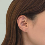 14K Freeline II Cartilage Earring