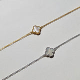 Mother of Pearl Clover Bracelet