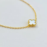 Mother of Pearl Clover Bracelet