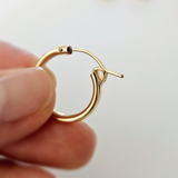 Gold Filled Flex Hoops (13mm/ 15mm/ 18mm)