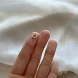 10K Diamond Cut Huggies