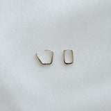 10K Siena Rectangle Clip Hoops