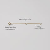 14K Chain Extender (7cm)