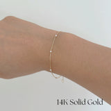 14K Ariel’s Pearl Bracelet