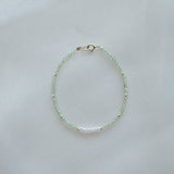 14K Gemma Beads Bracelet (2 Stone options)