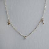 14K Love Is Key Necklace