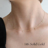 14K Love Is Key Necklace
