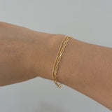 Gold Filled 45243 Link Chain Bracelet