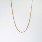 Gold Filled B Figaro Chain Necklace