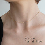 Gold Filled Babel Chain Necklace