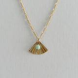 Gold Filled Cardia Necklace