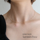 Gold Filled Dotty Chain II Necklace