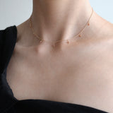 Gold Filled Rainbow Necklace
