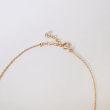 Gold Filled With Leaf Necklace