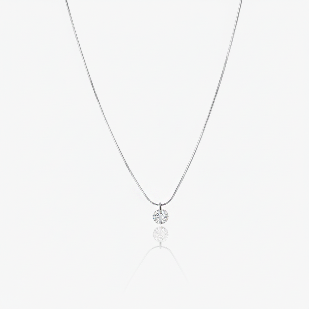 Crystal Snake Chain Necklace