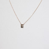 10K Just Initial Necklace